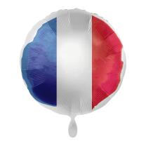 Folienballon - Flagge Frankreich, 43 cm