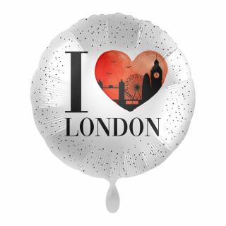 Folienballon - I love London 43 cm