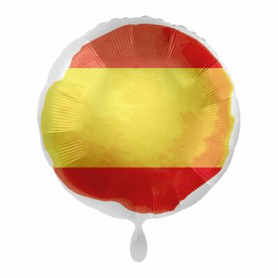 Folienballon - Flagge Spanien, 43 cm