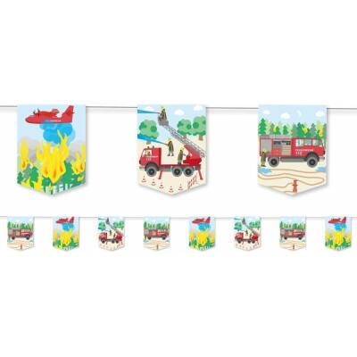 Wimpelkette Feuerwehr, 3,5 m