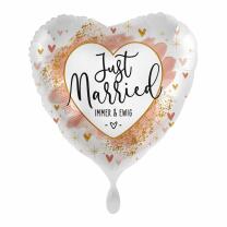 Folienballon - Hochzeit - Just Married immer & ewig,...