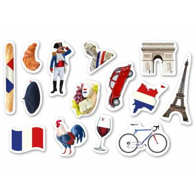 Frankreich - XXL Konfetti  - 42 Teile