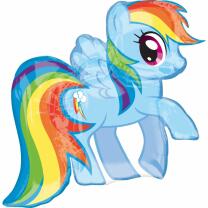 Folienballon SuperShape My little Pony,  71 x 68 cm