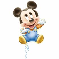 Folienballon SuperShape Mickey Mouse,  64 x 81 cm