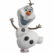 Folienballon SuperShape Frozen Olaf,  58 x 104 cm