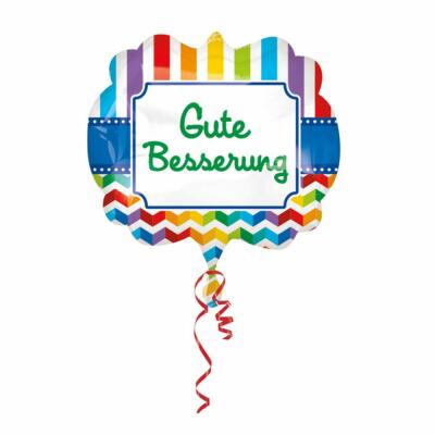 Folienballon SuperShape Gute Besserung,  63 x 55 cm