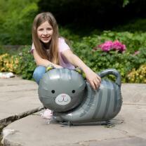 Folienballon - Walking Balloon - Katze, 75 x 52 cm