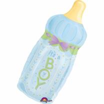 Folienballon SuperShape Babyfläschchen Its a boy,...