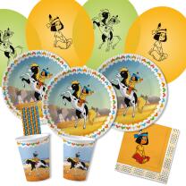 52-teiliges Party-Set - Indianer Yakari - Teller Becher...
