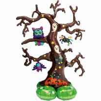 Folienballon AirLoonz - Halloween Baum - 111 x 157 cm