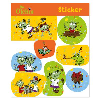 8-teiliges Aufkleber-Set - Sticker - Die Olchis