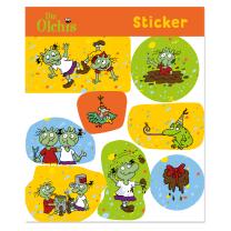8-teiliges Aufkleber-Set - Sticker - Die Olchis