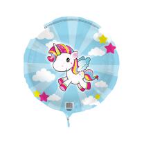 Folienballon Einhorn -  45 cm