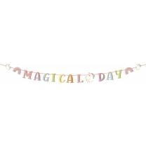 Girlande Magical Day - Einhorn - 3 m