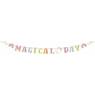 Girlande Magical Day - Einhorn - 3 m