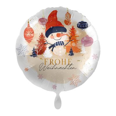 Folienballon - Frohe Weihnachten, 43 cm