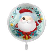 Folienballon - Weihnachtsmann, 43 cm