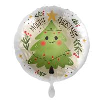 Folienballon - Merry Christmas, 43 cm