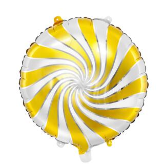 Folienballon - Candy gold (1), 35 cm