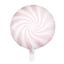 Folienballon - Candy hellrosa pastell (1), 35 cm