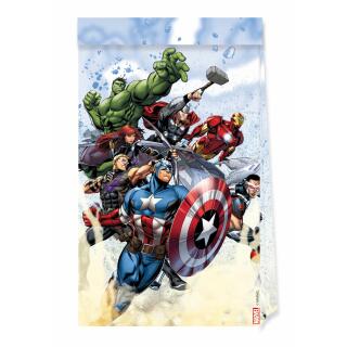 Partytüten aus Papier - Avengers Infinity Stones, 4 Stück
