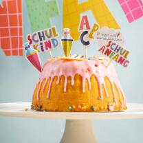 Schulanfang Party Picker - Muffinpicker, 8 Stück