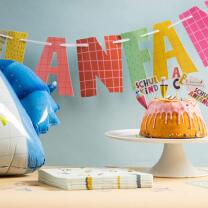 Girlande - Alles Gute zum Schulanfang, 1,5 m