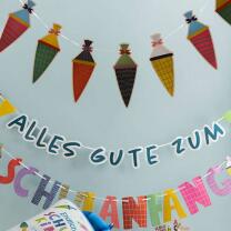 Girlande - Schultüten, 6 m