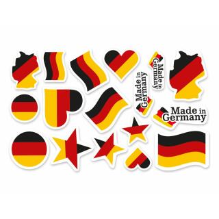 Deutschland - XXL Konfetti  - 51 Teile