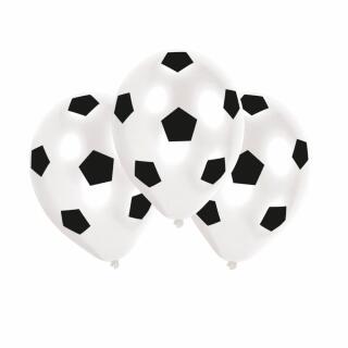 Luftballons - Fußball Kick It, 6 Stück