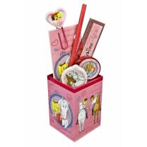 Stiftehalter Bibi & Tina mit Bleistift, Lineal,...