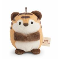 mymochi Tiger Tiggy  mit Gurkenglas  und Hamburgerkostüm