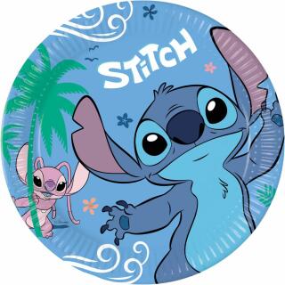 Stitch - 37-teiliges Party-Set - Teller, Becher, Servietten, Folienballon mit Herz