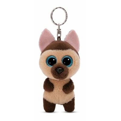 Glubschis Schlüsselanhänger Schäferhund Detleff 9 cm