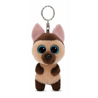 Glubschis Schlüsselanhänger Schäferhund Detleff 9 cm