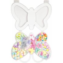 Perlen Bastel-Set Schmuck-Set "Schmetterling"