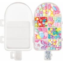 Perlen Bastel-Set Schmuck-Set "Eiscreme"