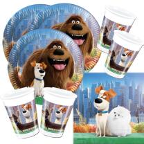 52- teiliges Party-Set - Secret Life of Pets - Teller...