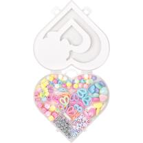 Perlen Schmuck-Set "Herz"