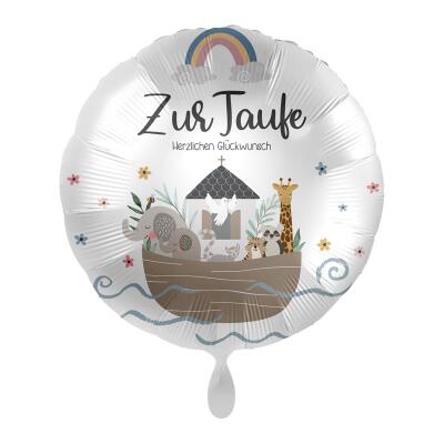 Folienballon Taufe - Herzlichen Glückwunsch, 43 cm