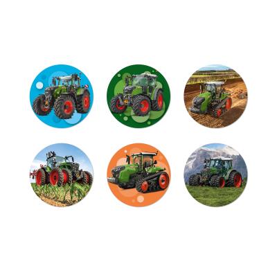 Traktor Fendt -  Muffinaufleger aus Esspapier - 12 Stück
