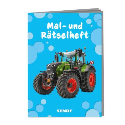 Mal- und Rätselheft Traktor Fendt