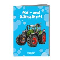 Mal- und Rätselheft Traktor Fendt