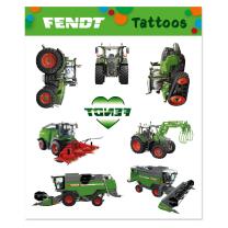 Tattoos - Traktor Fendt - 1 Bogen mit 9 Tattoos