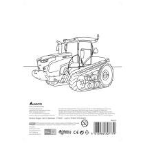 18-teiliges Aufkleber-Set - Sticker - Traktor Fendt