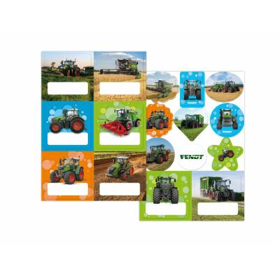 Traktor - Aufkleber mit Namensfeld und Motivsticker
