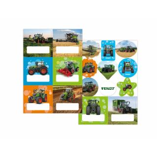 Traktor - Aufkleber mit Namensfeld und Motivsticker