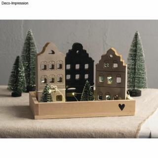 Silikon Gießform Nordic Häuser