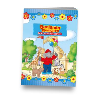 Mal- und Rätselheft - Benjamin Blümchen