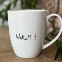 Tasse - Becher  "Warum?" -  eDITION GUTE GEISTER